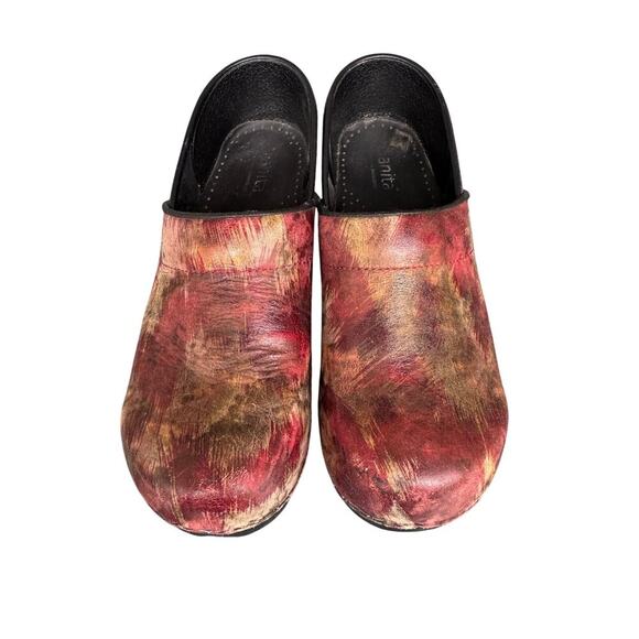 SANITA Comfort Shoes/Clogs, size 40 (approx 9.5), Colorful & fun! - Picture 2 of 12